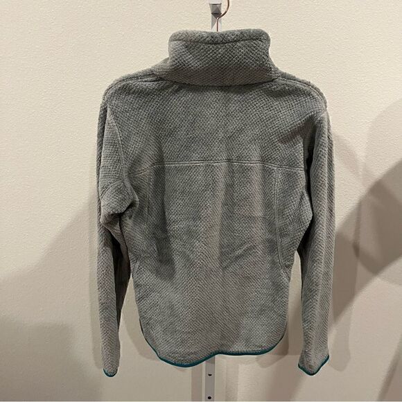 Patagonia Patagonia Re-Tool Snap-T Fleece Pullover Grey Teal Small Gorpcore - Picture 7 of 7